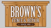 Brown's Fence & Repair