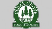Cedar Grove Fence